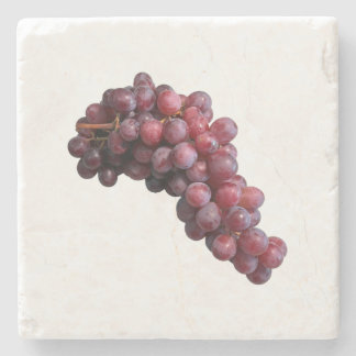 Posavasos de Piedra con Uvas Rojas