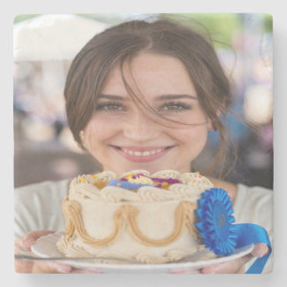 Posavasos De Piedra Concurso de Cocina Feria Foto Personalizar