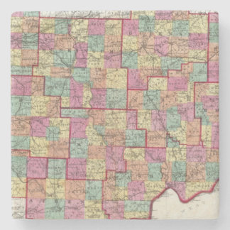 Posavasos De Piedra Condados de Ohio
