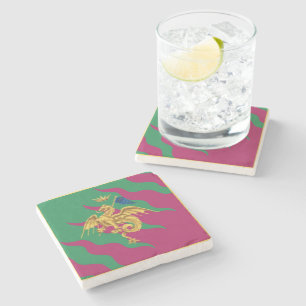 Posavasos De Piedra Contrada del Drago Palio di Siena