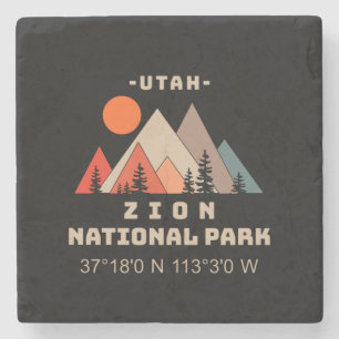 Posavasos De Piedra Coordenadas del Parque Nacional Zion