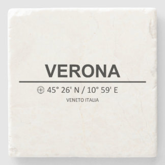 Posavasos De Piedra Coordenadas Verona
