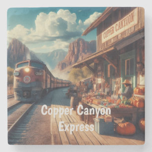 Posavasos De Piedra Copper Canyon Express