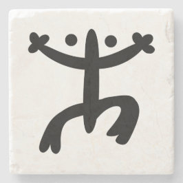 Posavasos De Piedra Coqui negro