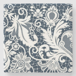 Posavasos De Piedra Cordón blanco 2