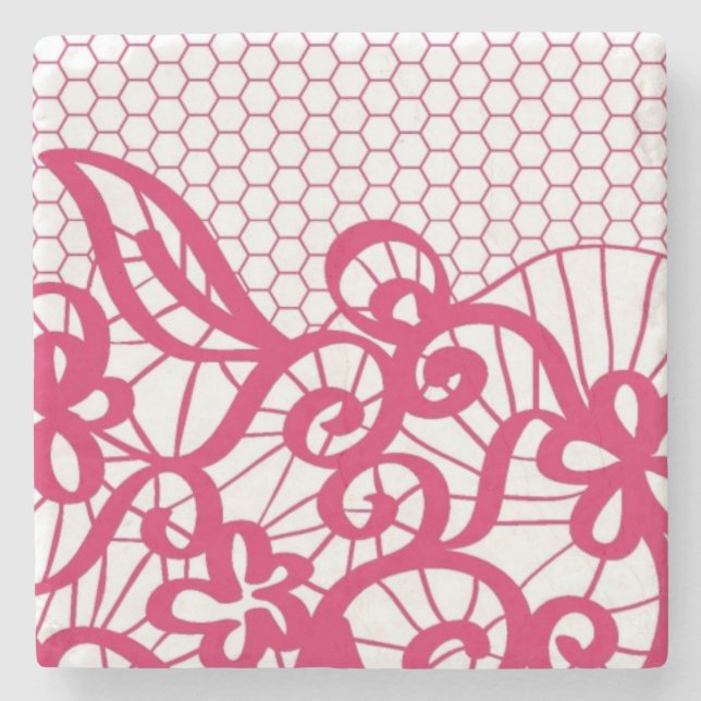 Posavasos De Piedra Cordón rojo (Anverso)