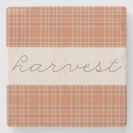 Posavasos De Piedra Cosecha - Pascua de piedra estacional (otoño)