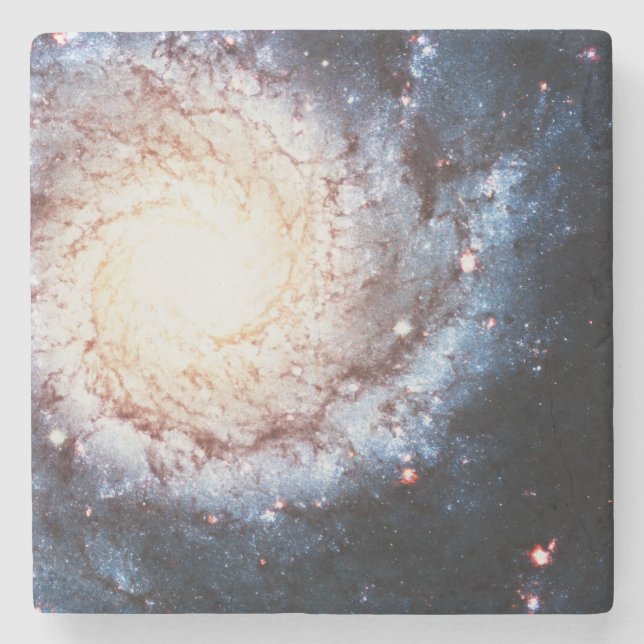 Posavasos De Piedra Cosmos coloridos (Anverso)