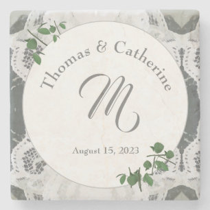 Posavasos De Piedra Costura de piedra