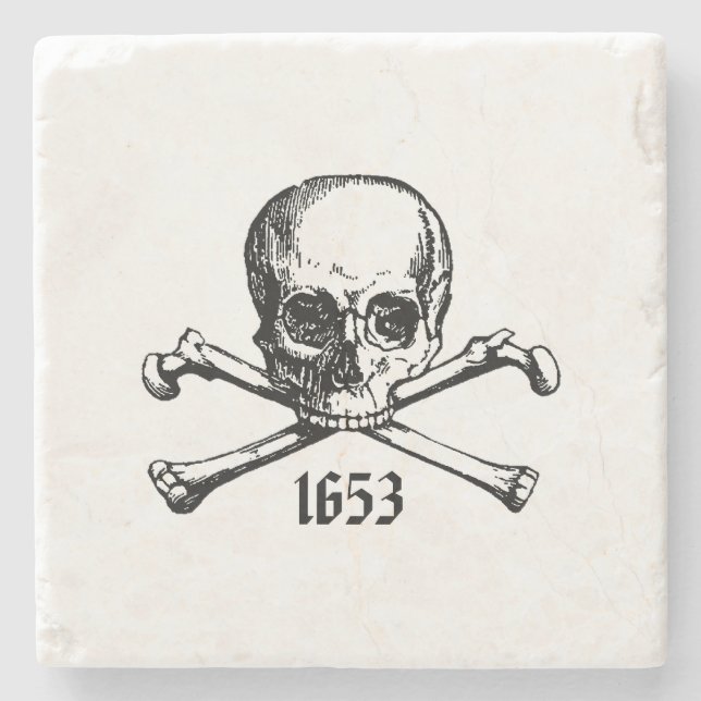 Posavasos De Piedra Costura de piedra (Anverso)