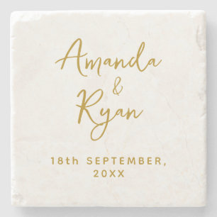 Posavasos De Piedra Costura de piedra