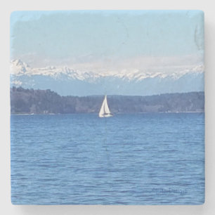 Posavasos De Piedra Costura de piedra