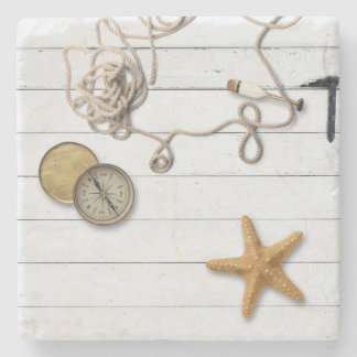 Posavasos De Piedra Costura de piedra de casa de playa