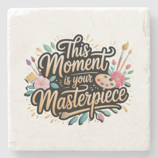 Posavasos De Piedra Cotización de vida decorativa