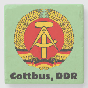 Posavasos De Piedra Cottbus, Alemania Oriental (DDR, RDA) Ossi