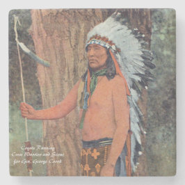 Posavasos De Piedra Coyote en ejecución