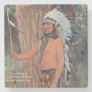 Posavasos De Piedra Coyote en ejecución