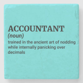 Posavasos De Piedra CPA hilarante