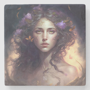 Posavasos De Piedra Crea Tu Propia Diosa Zodiacal del Signo Solar Esco