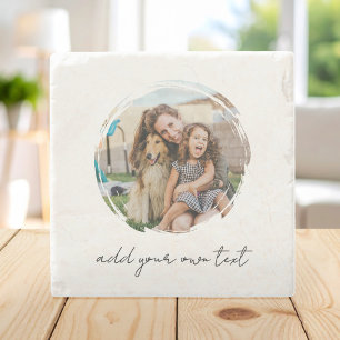 Posavasos De Piedra Crea Tu Propia Foto