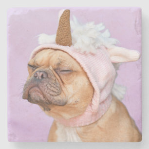 Posavasos De Piedra Crea tu propia foto personalizada de tu mascota