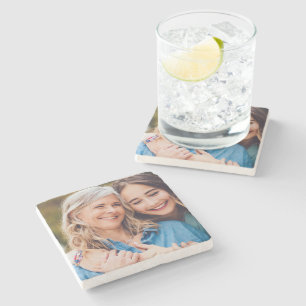Posavasos De Piedra Crea tu propia foto personalizada DIY