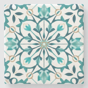 Posavasos De Piedra Crea tu propia Talavera Falsa de Oro Espuma de Mar