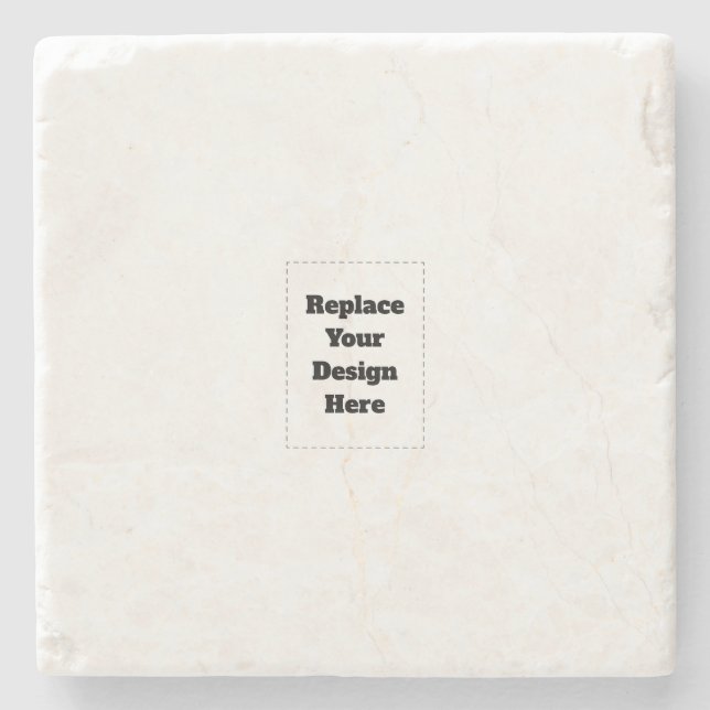 Posavasos De Piedra Crea tu propio blanco  (Anverso)