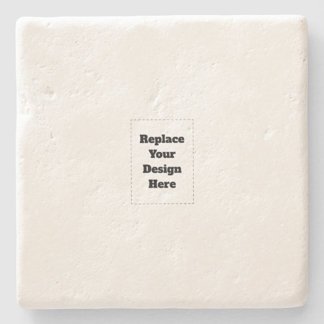 Posavasos De Piedra Crea tu propio blanco  (Anverso)