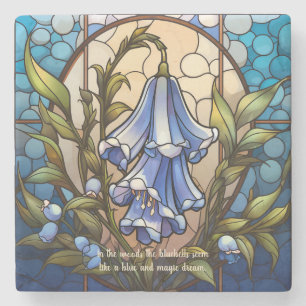 Posavasos De Piedra Crea tus propias flores de campanilla de vidrio ti
