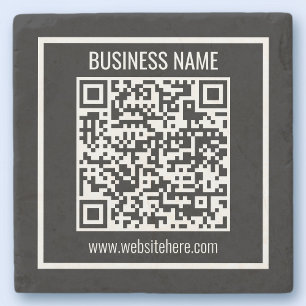 Posavasos De Piedra Crea un código QR moderno al instante