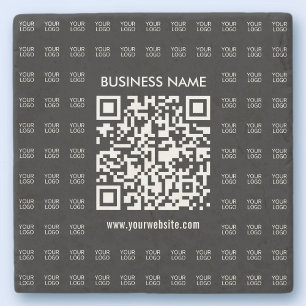 Posavasos De Piedra Crear instantáneamente código QR escaneable y patr