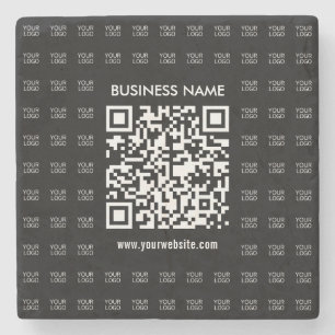 Posavasos De Piedra Crear instantáneamente código QR escaneado y patró