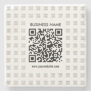 Posavasos De Piedra Crear instantáneamente código QR escaneado y patró