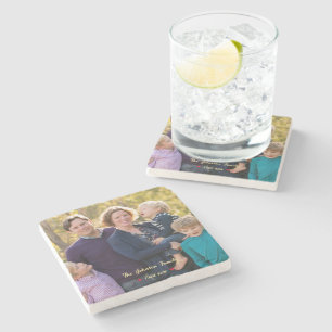 Posavasos De Piedra Crear su propia Personalizado de fotografía de la