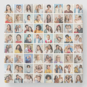 Posavasos De Piedra Crear su propio Collage de fotos 64