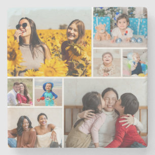 Posavasos De Piedra Crear su propio Collage de fotos 8