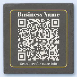 Posavasos De Piedra Crear un código QR comercial digitalizable instant