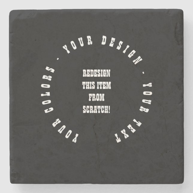 Posavasos De Piedra Create Your Own (Anverso)