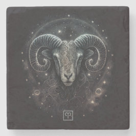 Posavasos De Piedra Create Your Own Mystical Aries