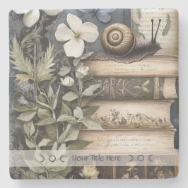Posavasos De Piedra Create Your Own Snail Herbology Books Botanical