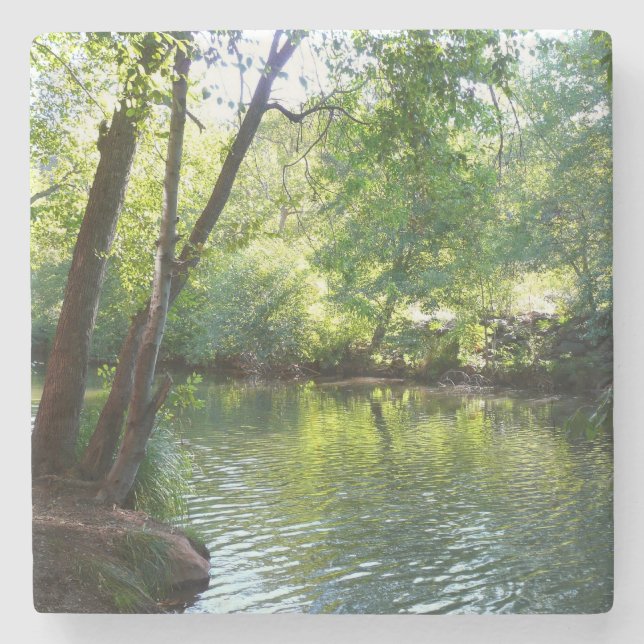 Posavasos De Piedra Creek de roble I en Sedona Arizona (Anverso)