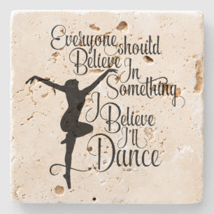 Posavasos De Piedra Creo que bailaré