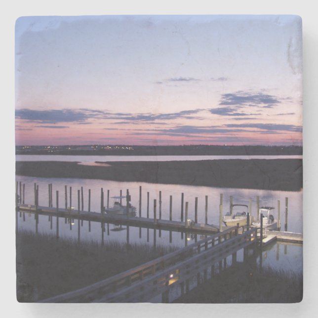 Posavasos De Piedra Crepúsculo (Anverso)