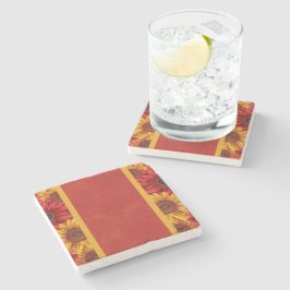 Posavasos De Piedra Crimson Gold