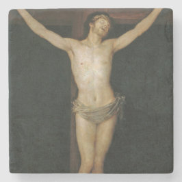 Posavasos De Piedra Cristo crucificado (Jesús en la cruz) (de Goya)