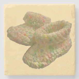 Posavasos De Piedra Crochet Baby Shoes Design