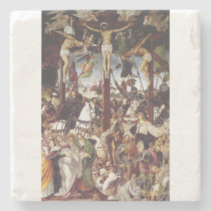 Posavasos De Piedra Crucifixión de Jesús por Gaudenzio Ferrari