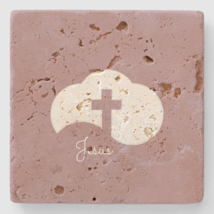 Posavasos De Piedra Cruz de Nube