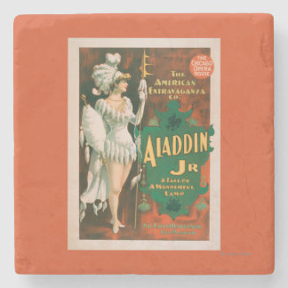 Posavasos De Piedra Cuento del Jr. de Aladdin de un teatro maravilloso